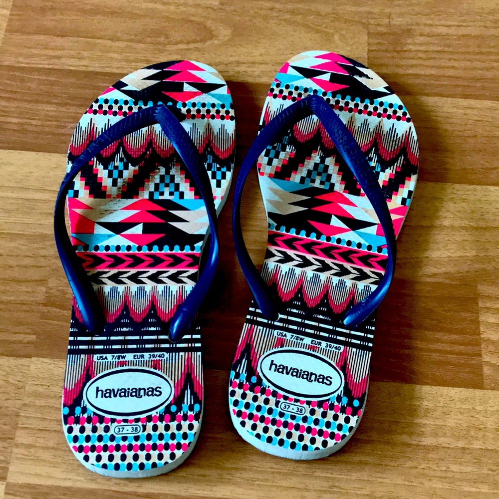 Havaianas Slim Women’s 7 8 Flip Flops